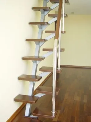 Lépcsők a második emeleten a liba lépés - alapvető jellemzőit, közelítő számítást