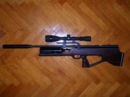 A maximális teljesítmény növekedése puska bullpup PCP 4