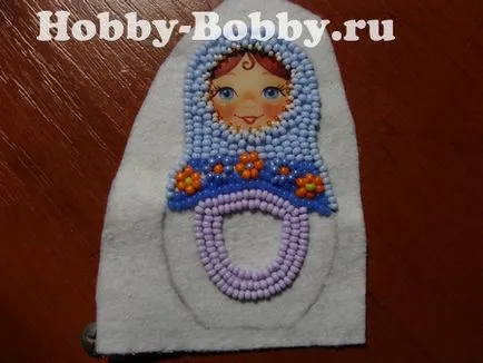 Matryoshka de mărgele, proces de broderie cu pas - diagrame și u - Margele - cursuri de master în brodată