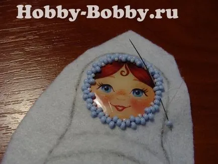 Matryoshka de mărgele, proces de broderie cu pas - diagrame și u - Margele - cursuri de master în brodată