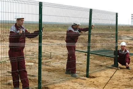 Метално сечение 3d-ограда