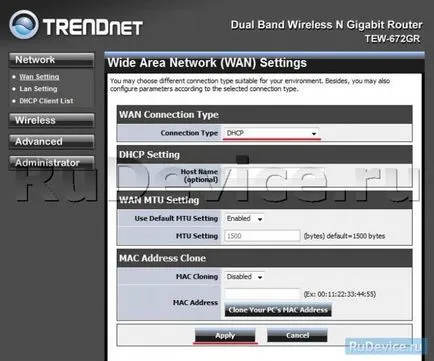 Създаване TRENDnet TEW-672gr на