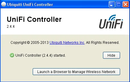 Leírás és beállítás Ubiquiti UNIFI kiválasztása hálózati eszközök