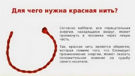 За червен конец на ръката си 5 факти за които не е имал представа