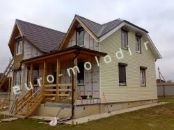 Decorarea casei siding, costul de instalare de vinil siding și preț, panouri și siding placare