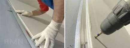 Довършителни хектолитра изравняване гипсокартон стени