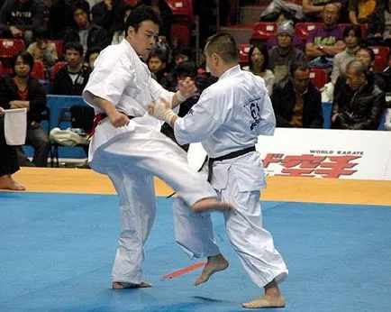 Caracteristici de formare karate kiokusin & amp; # 8211