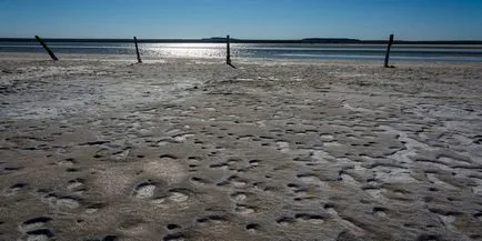 Lake Baskunchak kúraszerűen, és nyomorékok, hogy az idegenforgalomban