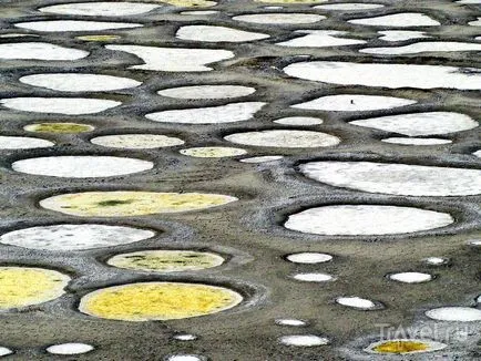 Lake пъстър езеро в Канада петна минерални води