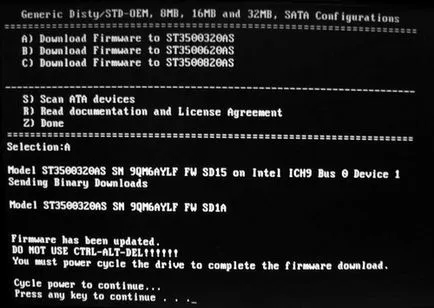 Reprogramarea BIOS hard disk hdd