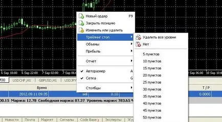 Hogyan kell beállítani a követő stop