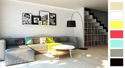 Selecția de culori pentru design interior