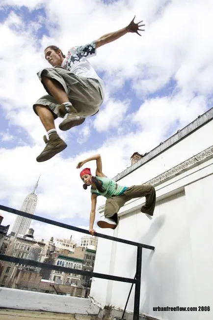 reguli Parkour pentru incepatori, flywalk