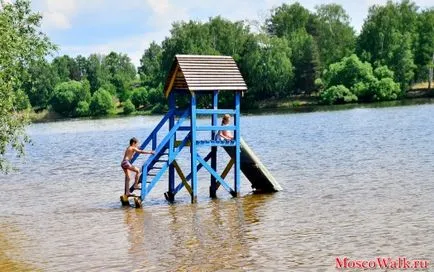 Séta - a rakéta - az üdülőterületen - Bay az öröm - Moszkva séták, séták