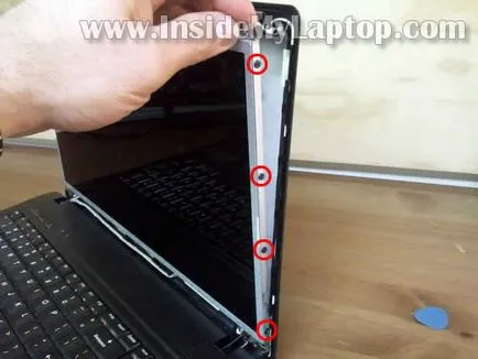 Dezasamblarea și asamblare, de înlocuire ecran de laptop lenovo G560