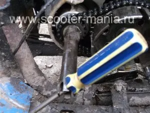 Ambreiaj de reparare scuter „furnică“, scutere si motociclete