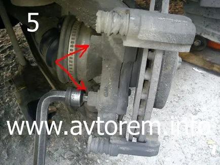 Repararea fata auto etrier Lanos daewoo - sunetul etrier frontal Lanos,