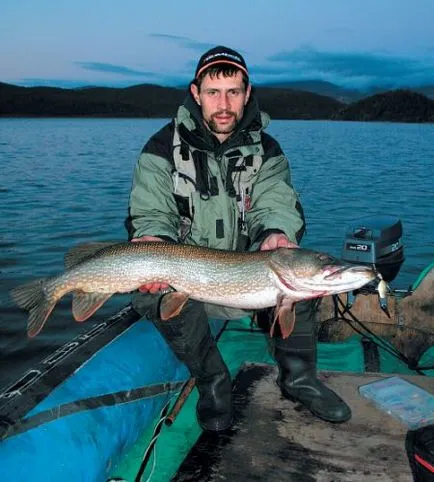 Horgászat a Bajkál-tó 1