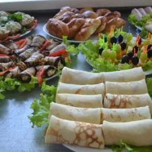 Оригинални Rolls шунка с краставица, остров на чревоугодници