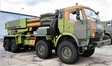 MLRs торнадо няколко ракетни установки - Военна Преглед