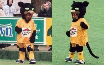 Cele mai neobișnuite cluburi de fotbal mascote, imagini informative și interesante amuzante