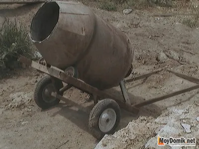 Házi betonkeverő - hogyan lehet egy nehéz feladat könnyebb