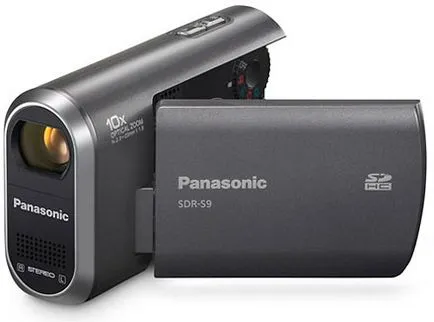 Sd-camera video panasonic - viteza, fiabilitatea, compactitatea, stil