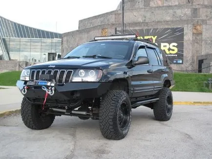 Мощност под броня лебедка за моя Jeep Grand Cherokee WJ