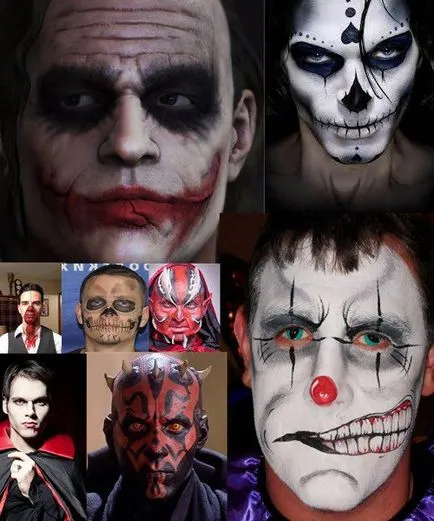 Cicatrici joker la domiciliu - modul de a face cicatricea de make-up la domiciliu pe