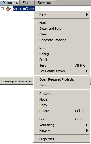 Crearea de pachete integrate în NetBeans IDE