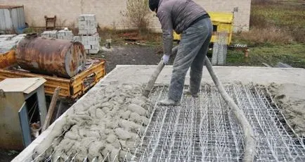 Módszerek érdekel beton kiöntés után