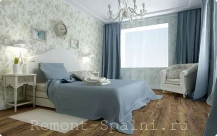 Dormitorul în stil de Provence de la idee la realizare 28 de fotografii de interior, video, sfaturi de la designeri