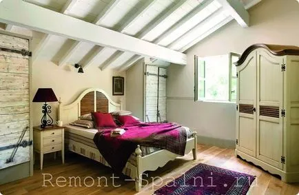Спалнята е в стила на Прованс от идеята до реализацията 28 снимки на интериори, видео, съвети от дизайнери
