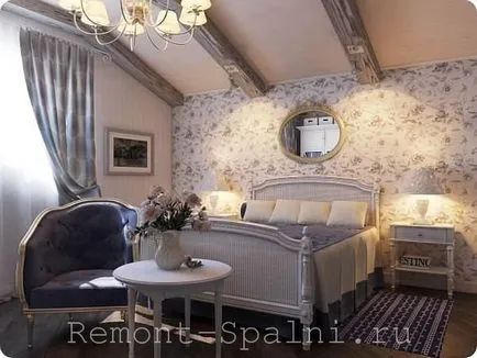 Dormitorul în stil de Provence de la idee la realizare 28 de fotografii de interior, video, sfaturi de la designeri