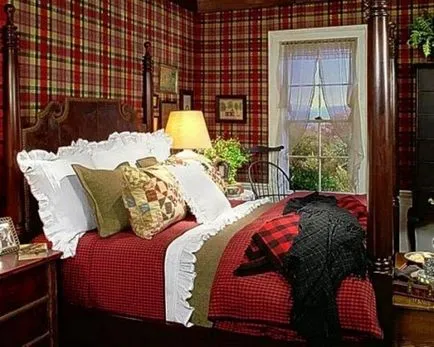 Спалня в английски стил - 18 снимка интериорен дизайн