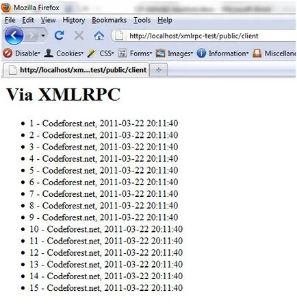 Създаване на PHP XML-RPC сървър, клиент и приложение за Android