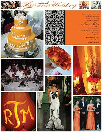 Esküvő Halloween, szép esküvő, eredeti, szokatlan, elegáns esküvői