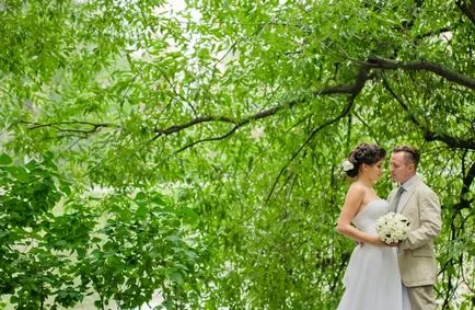 Сватба разходка в парка Воронцов - трасето на снимките на сватбата снимка в Москва