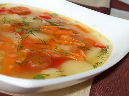 Supa de varza cu arhive, primele feluri de mâncare sunt cele mai bune rețete