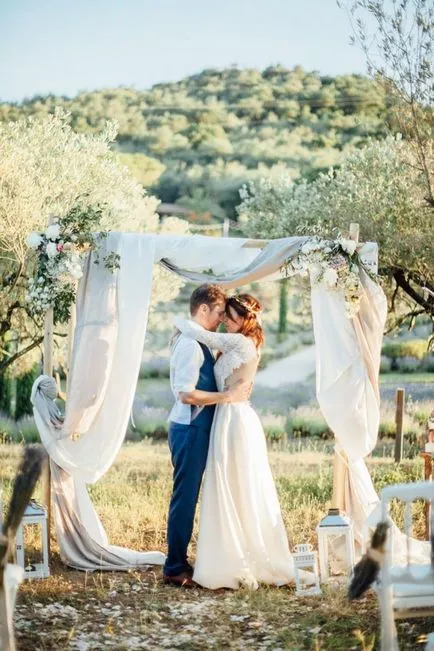 Nunta în stilul de Provence