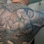 Valoarea tatuaje demon, fotografii, schițe, urkagany 18