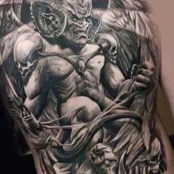 Tatuaj valoare demon, 37 fotografii, schițe