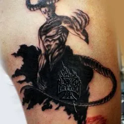 Tatuaj valoare demon, 37 fotografii, schițe