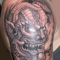 Tetoválás démon értéket, 37 fényképek, vázlatok