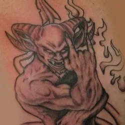 Tatuaj valoare demon, 37 fotografii, schițe