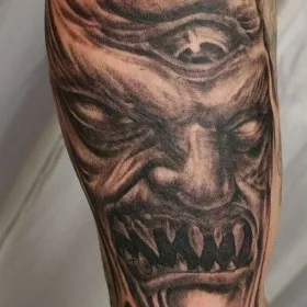 tetoválás démonok