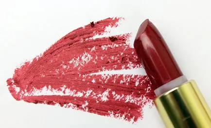 Swatch culoare ruj elixir de la factor de maxim, un blog despre machiaj si frumusete