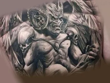 Tatuaj valoare demon, 37 fotografii, schițe