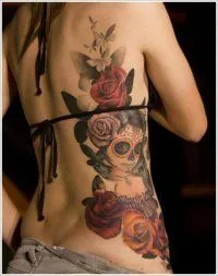 Rose татуировки история, значение, скици, снимки