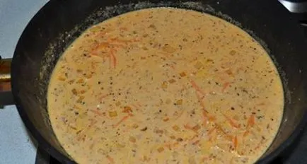 Пилешки кюфтенца в сметанов сос - стъпка по стъпка рецепта със снимки на